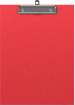 Планшет с зажимом Erich Krause Standard / 36095 (красный)