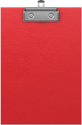 Планшет с зажимом Erich Krause Standard / 49446 (красный)