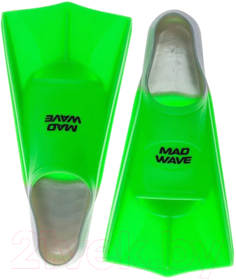 Ласты Mad Wave Training 33-34 (зеленый)