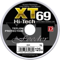 

Леска монофильная Dragon, XT 69 Hi-Tech Feeder 0.18мм 125м / 33-20-118