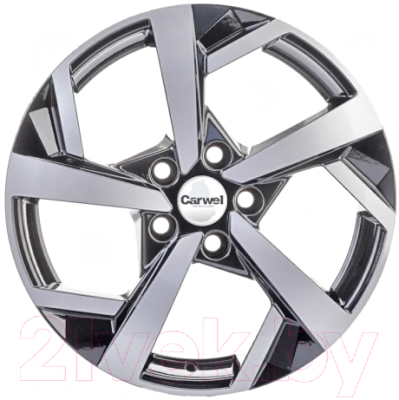 

Литой диск Carwel, Тенис 1712 Teana/X-Trail 17x7" 5x114.3мм DIA 66.1мм ET 45мм AGR