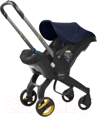Детская прогулочная коляска Simple Parenting Doona с автокреслом (Royal Blue)