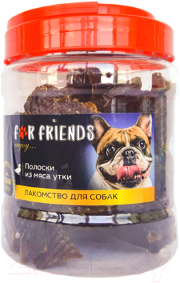 

Лакомство для собак For Friends, Полоски из мяса утки / TUZ560