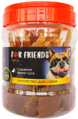 

Лакомство для собак For Friends, Сушеное филе гуся / TUZ546