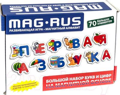 

Развивающий игровой набор Анданте, Иллюстрированная азбука / NF1023