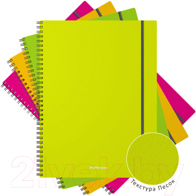 Изображение товара Тетрадь Erich Krause Neon / 50650 (80л, клетка)