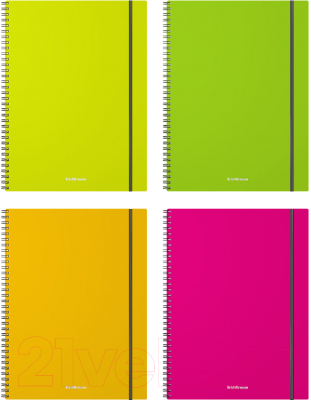 Изображение товара Тетрадь Erich Krause Neon / 50652 (80л, клетка)