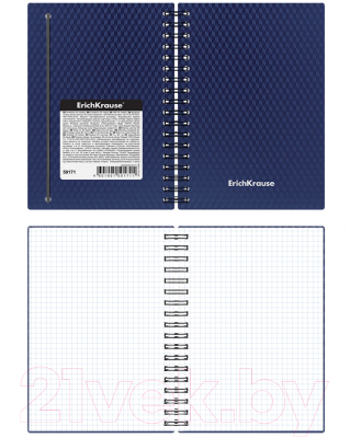 Изображение товара Тетрадь Erich Krause Diamond / 50171 (80л, клетка)