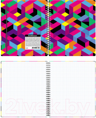 Изображение товара Тетрадь Erich Krause Disco Style / 49780 (80л, клетка)