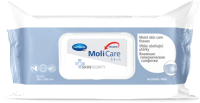 Влажные салфетки MoliCare Skin Moist Skin Care Tissues для ухода за кожей (50шт) - 