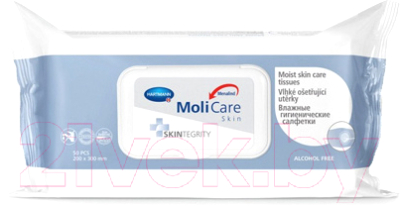 Влажные салфетки MoliCare Skin Moist Skin Care Tissues для ухода за кожей (50шт)