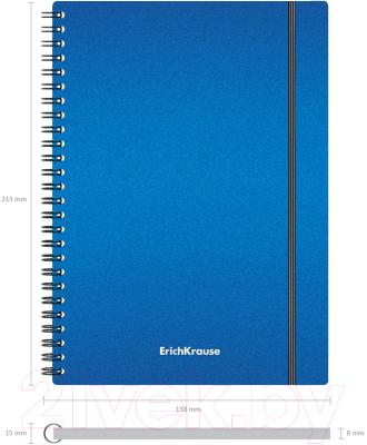 Изображение товара Тетрадь Erich Krause Ice Metallic / 50167 (80л, клетка)