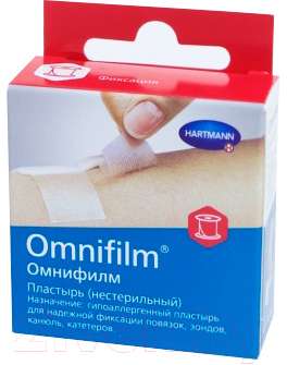 Изображение товара Лейкопластырь Omnifilm Из прозрачной пленки (1.25x500)