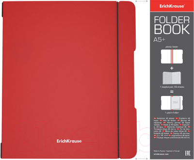 Тетрадь Erich Krause FolderBook Classic / 48019 (48л, клетка)