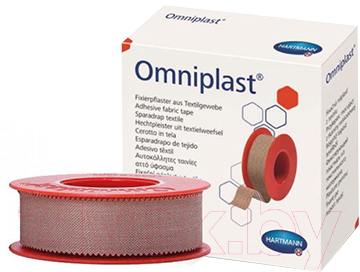 Изображение товара Лейкопластырь Omniplast Из текстильной ткани 2.5x500