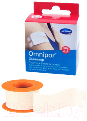 Изображение товара Пластырь Omnipor Из нетканого материала (2.5x500)