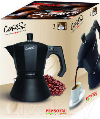 Гейзерная кофеварка Pensofal CafeSi Noir PEN 8406