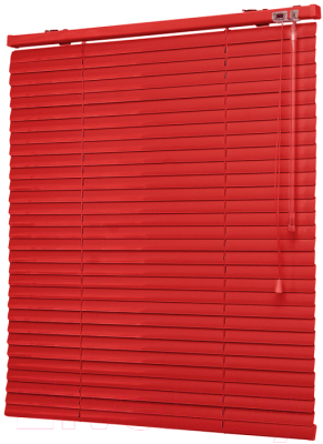 Жалюзи горизонтальные АС ФОРОС 9736 72x160 (красный)