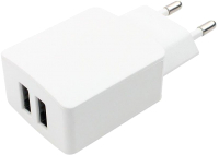 Зарядное устройство сетевое Digitalpart WC-221 2.1A с кабелем microUSB (белый) - 