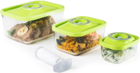 Комплект аксессуаров для вакуумирования Status Vac-Glass-Set (зеленый) - 
