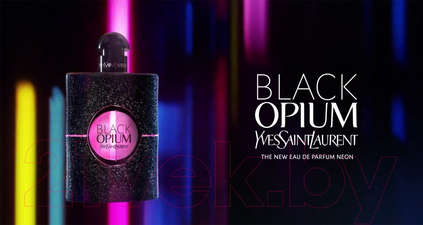 Парфюмерная вода Yves Saint Laurent Opium Black Neon for Women