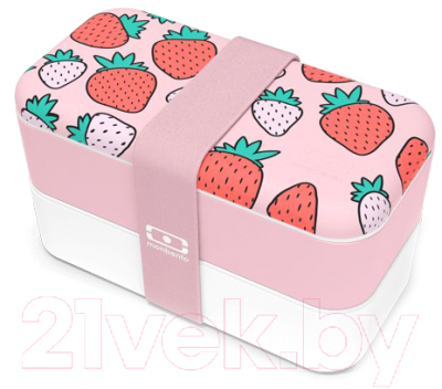 Набор ланч-боксов Monbento MB Original / 1200 42 140 (Strawberry)