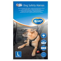 Ремень безопасности для собак Duvo Plus 121005/DV (L, черный) - 