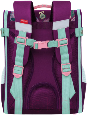 Школьный рюкзак Grizzly RAn-082-2/610732 (фиолетовый)