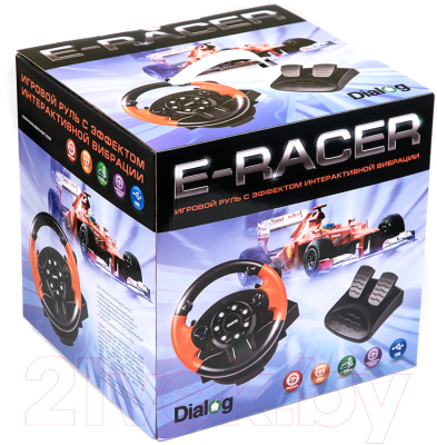 Игровой руль Dialog E-Racer GW-125VR