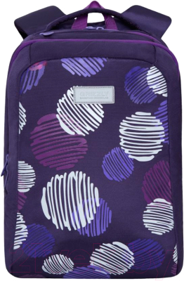 Школьный рюкзак Grizzly RG-066-2 (фиолетовый)