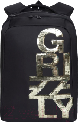 Рюкзак Grizzly RD-044-3 (черный/золото)