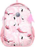 Школьный рюкзак Grizzly RG-065-1 (розовый) - 