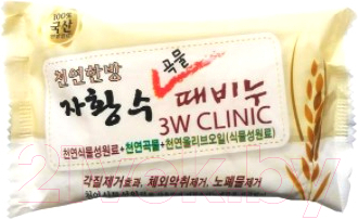 

Мыло твердое 3W Clinic, Grain Soap