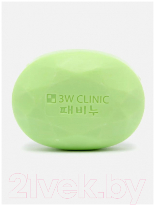 Мыло твердое 3W Clinic Cucumber Beauty Soap (120г)