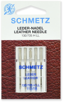 Набор игл для швейной машины Schmetz 130/705Н кожа №110 (5шт) - 