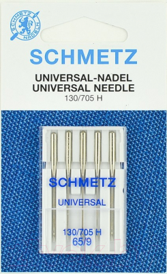 

Иглы для швейной машины Schmetz, 130/705Н универсальные №60