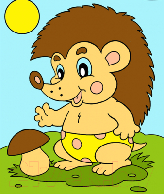 

Картина по номерам Наследие, Весёлый ёжик / РД-009