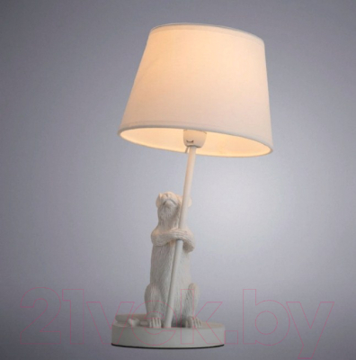 Прикроватная лампа Arte Lamp Gustav A4420LT-1WH