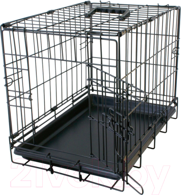Клетка для животных Duvo Plus Pet Kennel Mini 780/380/DV (черный)