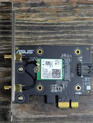 Беспроводной адаптер Asus PCE-AX58BT / 90IG0610-MO0R00