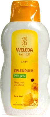 Косметическое масло детское Weleda Для младенцев с календулой с нежным ароматом (200мл)