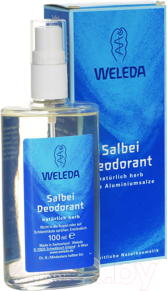 Дезодорант-спрей Weleda С шалфеем