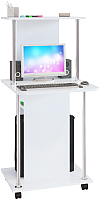 Компьютерный стол Сокол-Мебель КСТ-12 (белый) - 