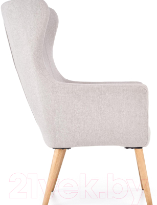 Кресло мягкое Halmar Cotto (светло-серый)