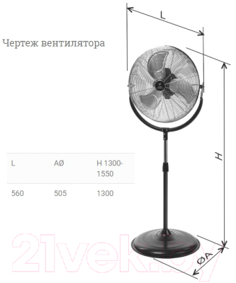 Вентилятор Soler&Palau TURBO-455 CN PLUS / 5311027500