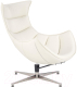 Кресло мягкое Halmar Luxor (белый) - 