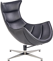 Кресло мягкое Halmar Luxor (черный) - 