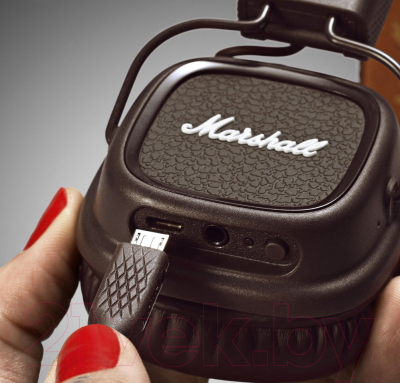 Беспроводные наушники Marshall Major II Bluetooth (коричневый)