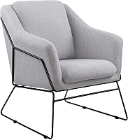 Кресло мягкое Halmar Soft 2 (серый/черный) - 