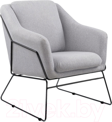 Кресло мягкое Halmar Soft 2 (серый/черный)